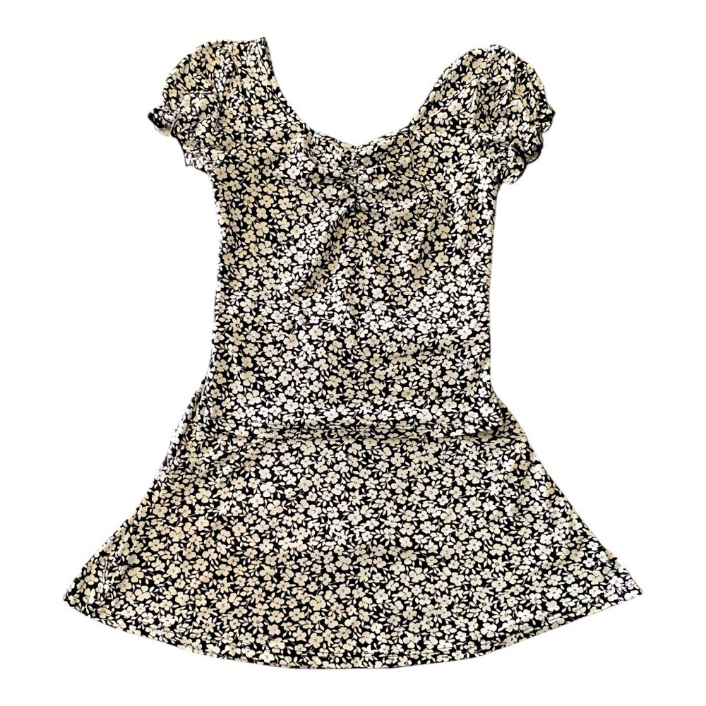 TILLYS-WHITE FAWN-SKIRT AND TOP SET-SIZE XS 4/5